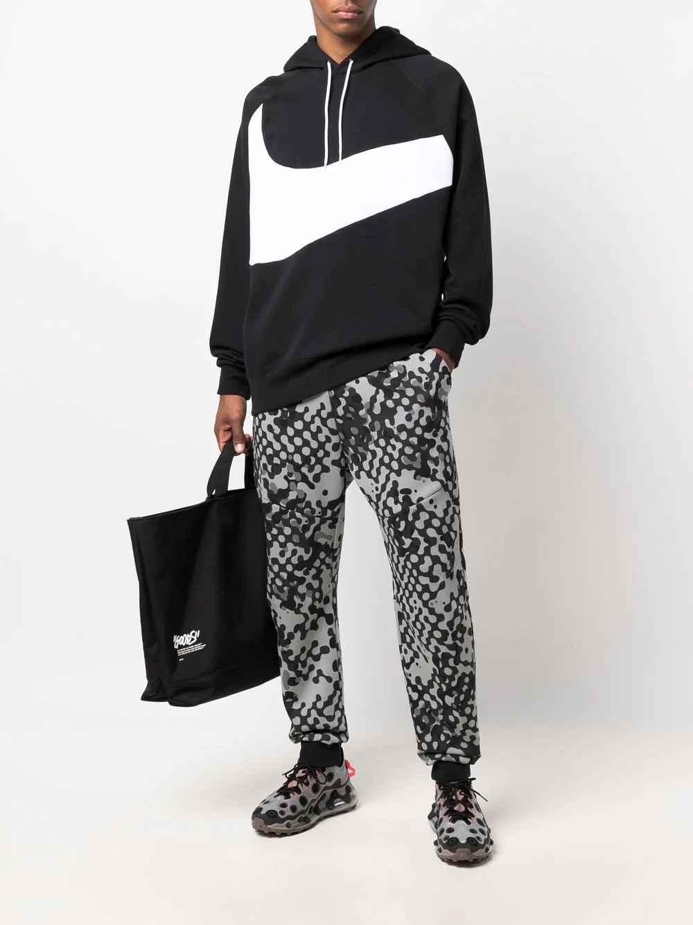 graphic-print drawstring track pants - 2