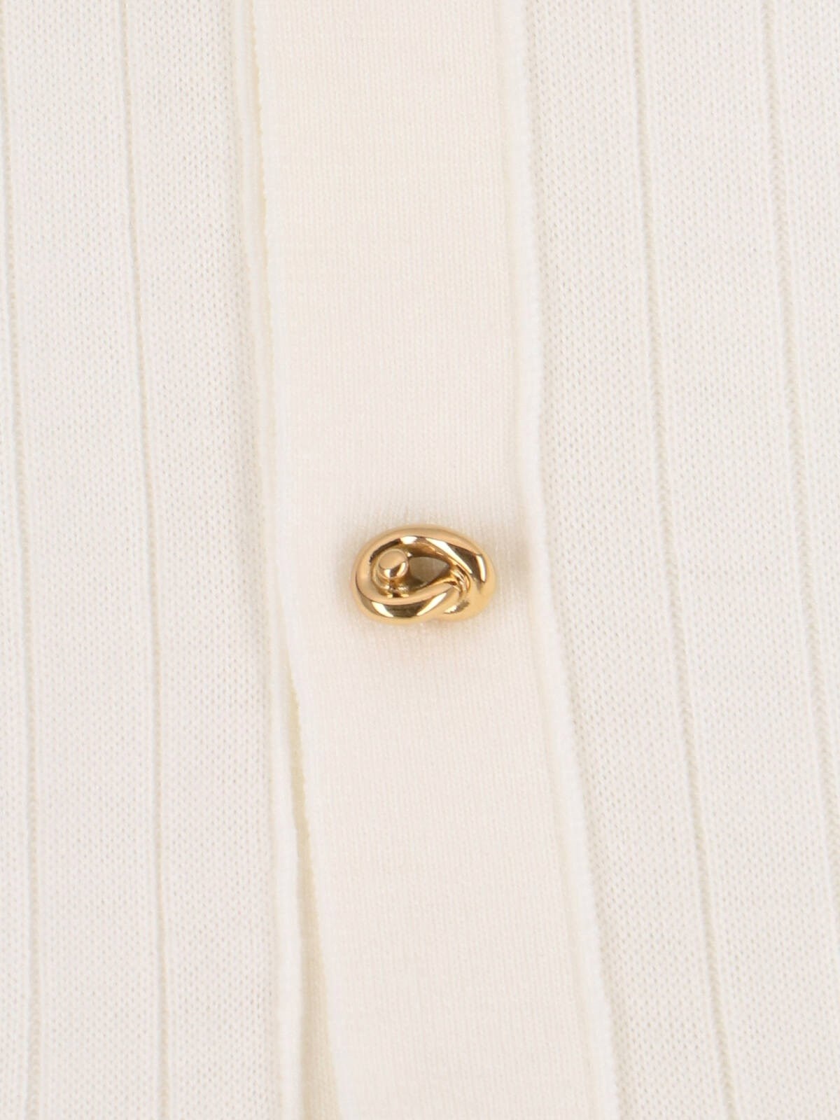 RIBBED WOOL CARDIGAN - 4