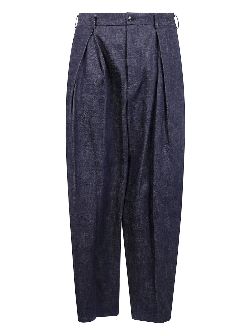 pleat-detail trousers - 1