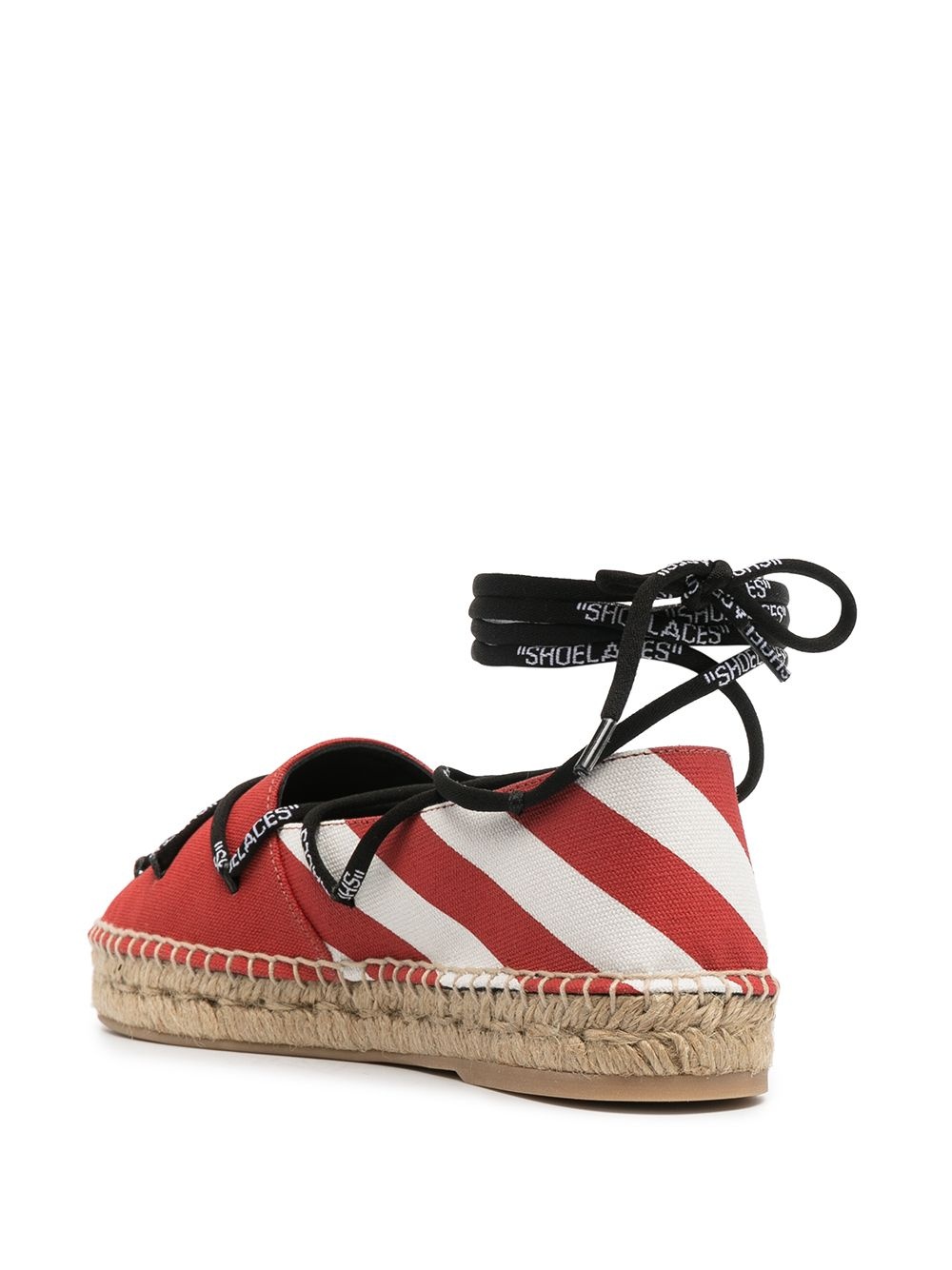 lace-up espadrilles - 3