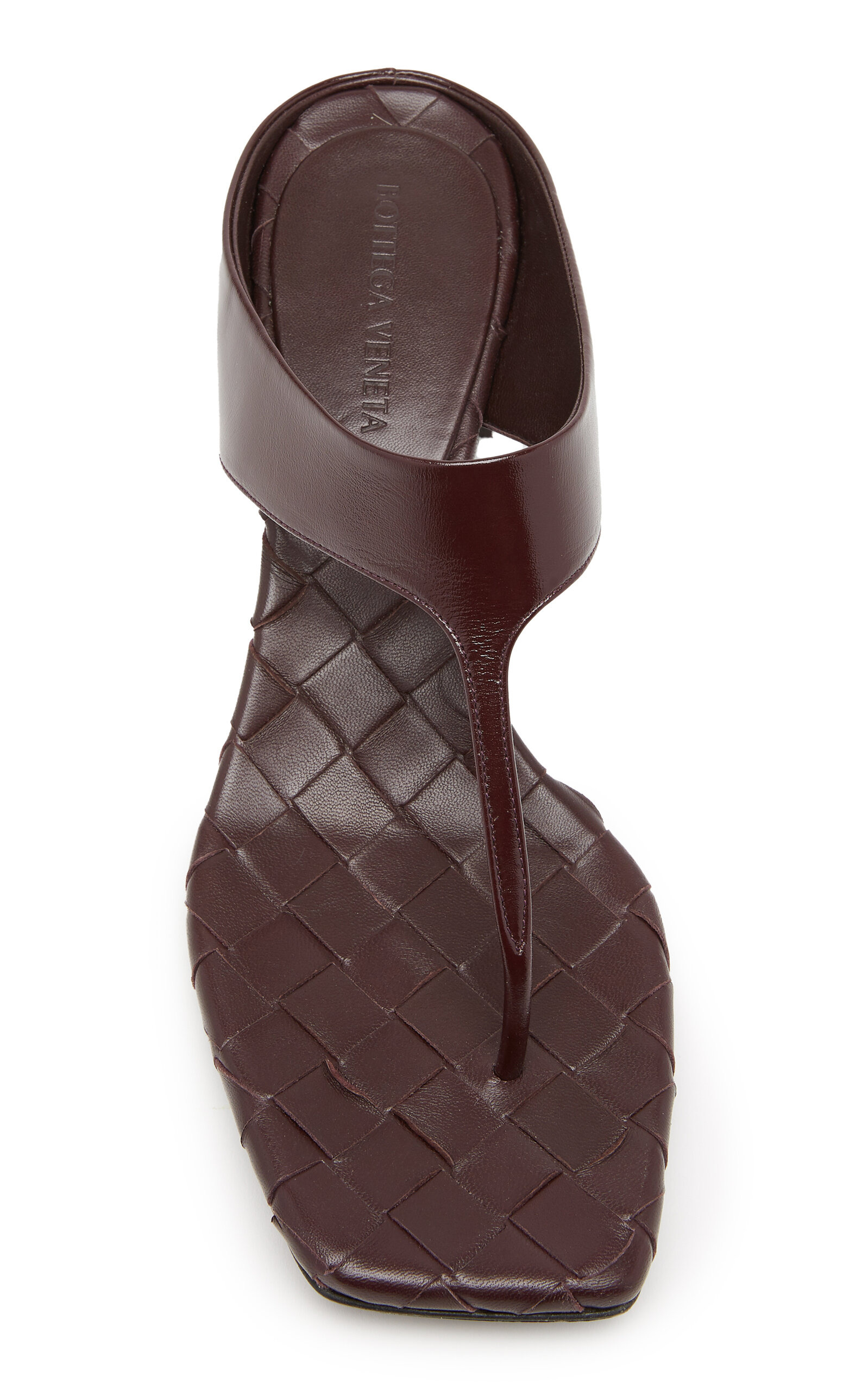 Leather Thong Sandals brown - 3