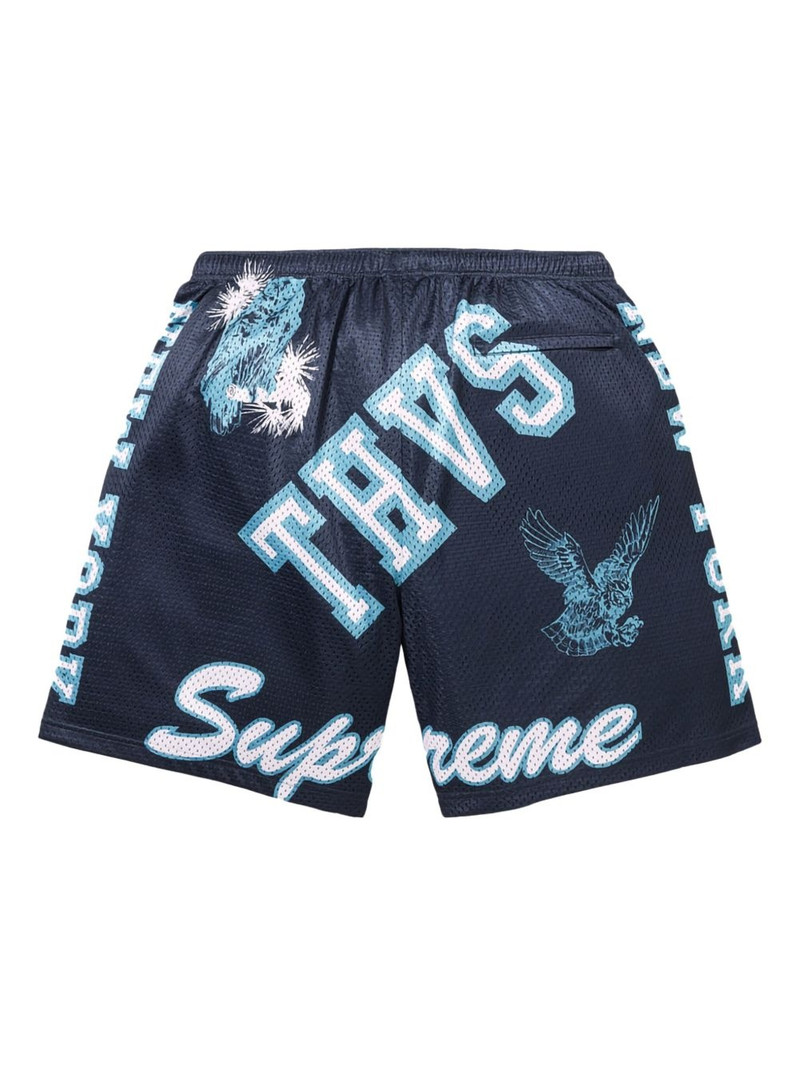 Supreme Varsity mesh shorts outlook