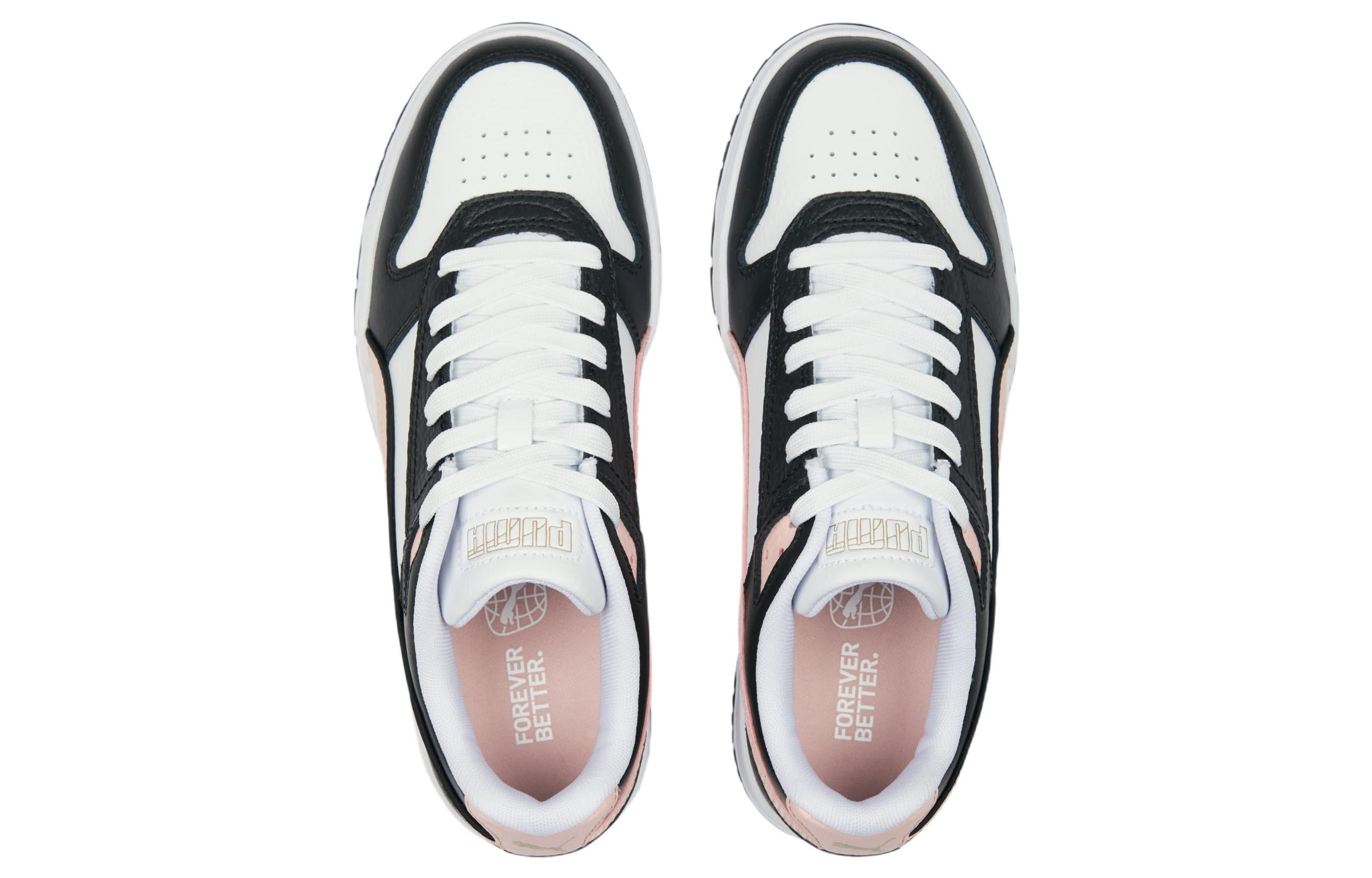 (WMNS) PUMA RBD Game Low 'Black White Pink' 386373-17 - 4