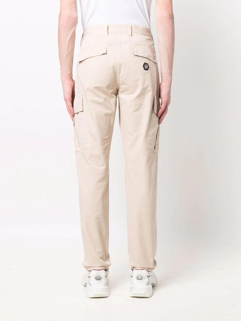straight-leg cargo trousers 4