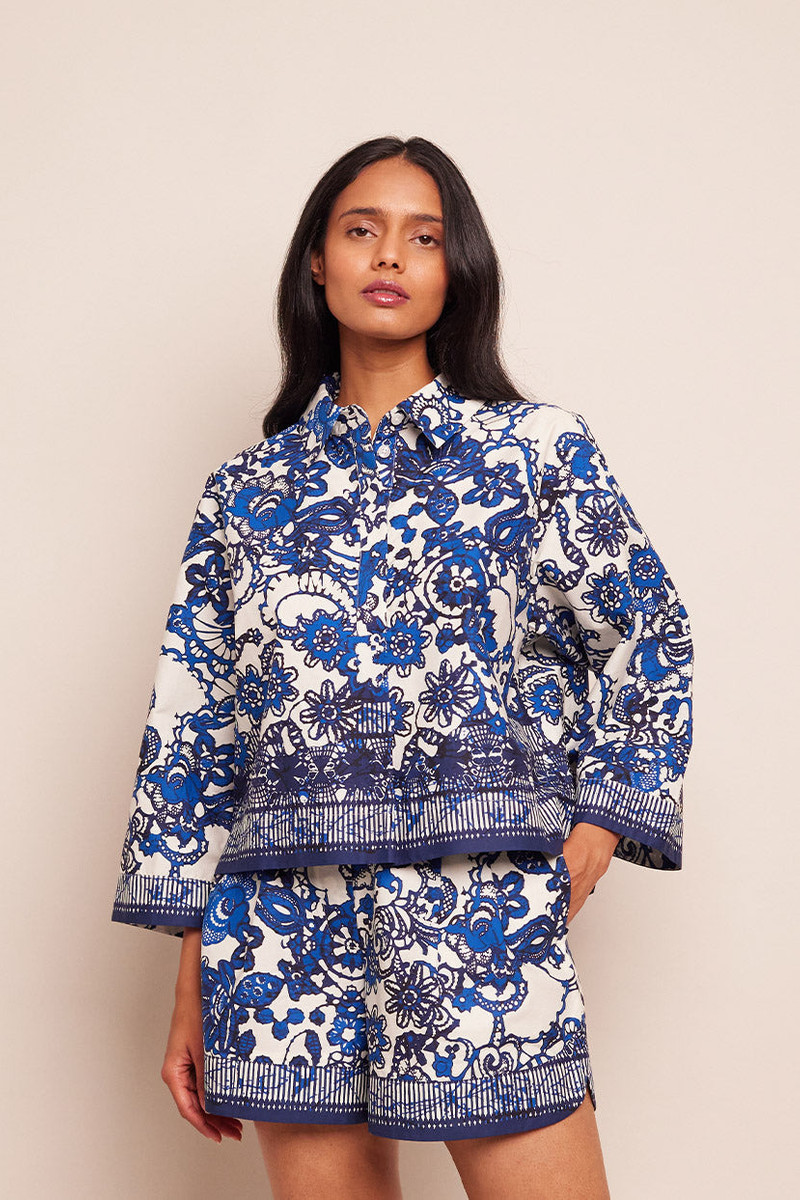 Cara Cara Erica Shirt
An Easy Button-up Top in a Playful Print outlook