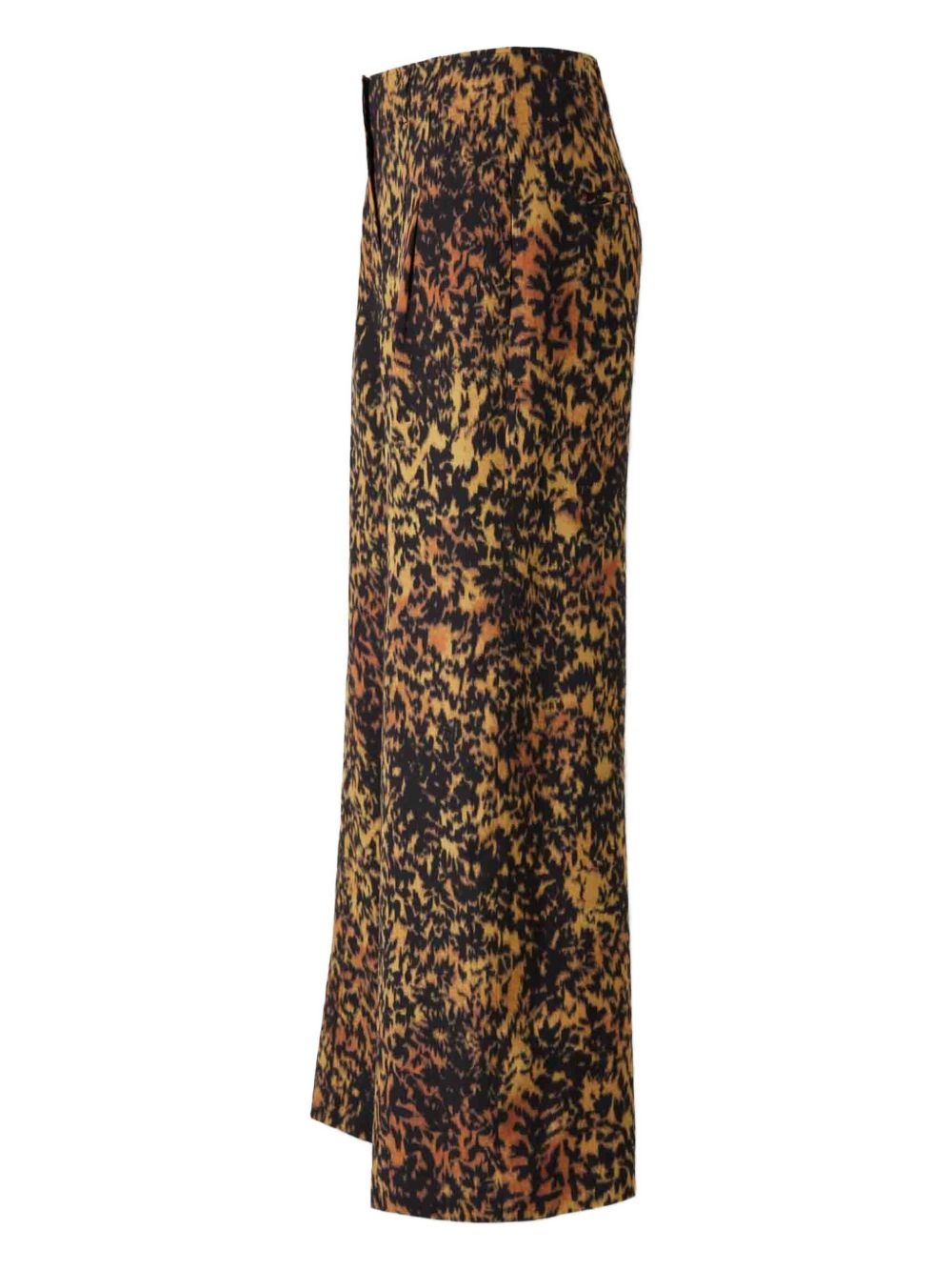 leopard-print trousers - 2