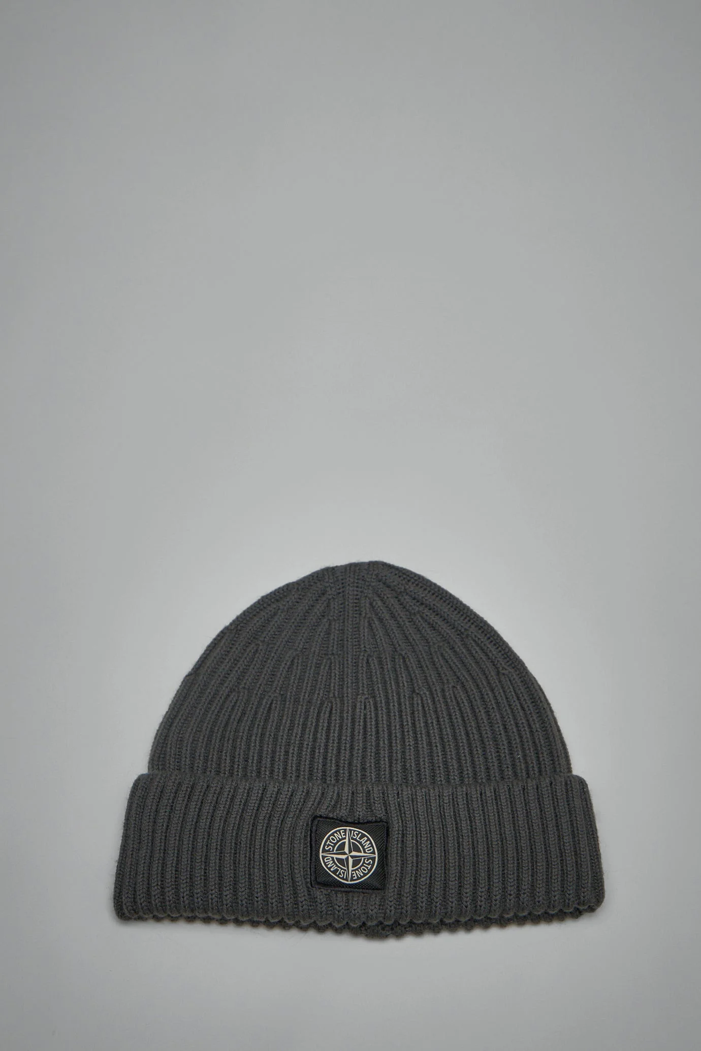 Full Rib RWS Wool Beanie with Compass Logo Patch - 1
