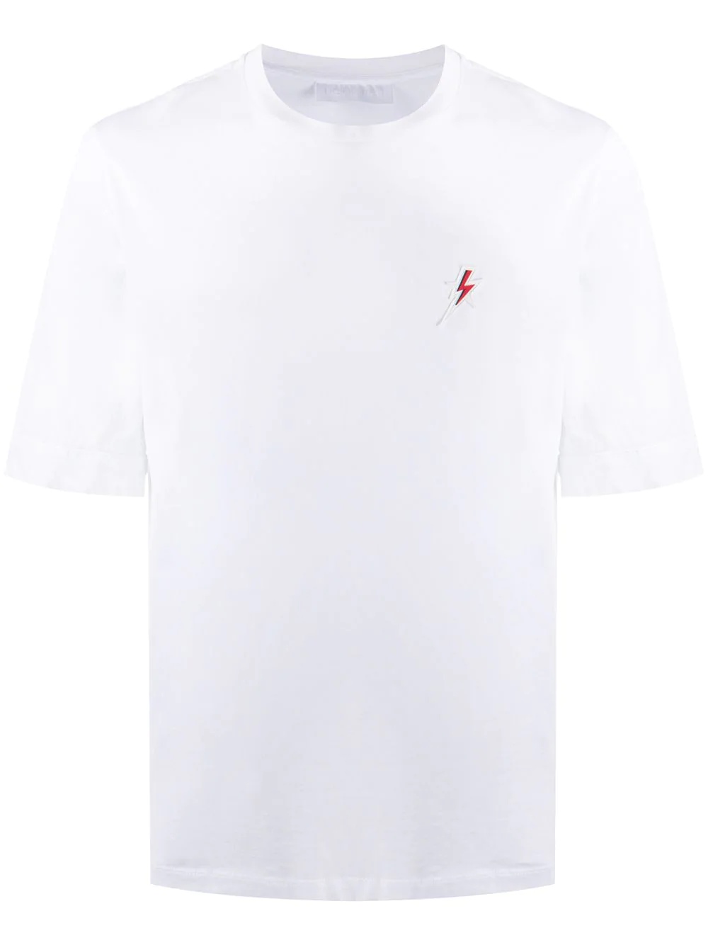 Thunderbolt patch T-shirt - 1