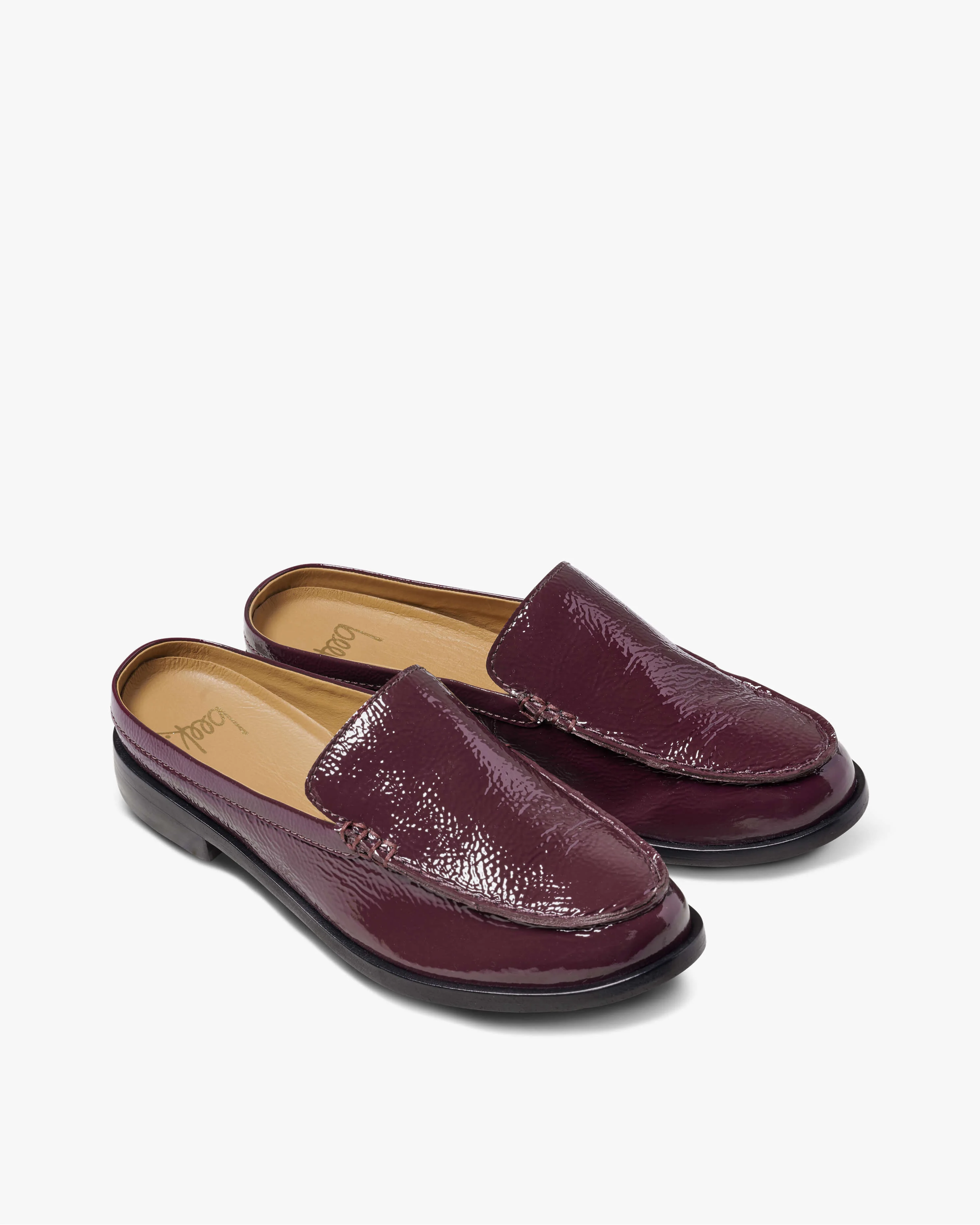 Owlet Leather Loafer Mule - 1