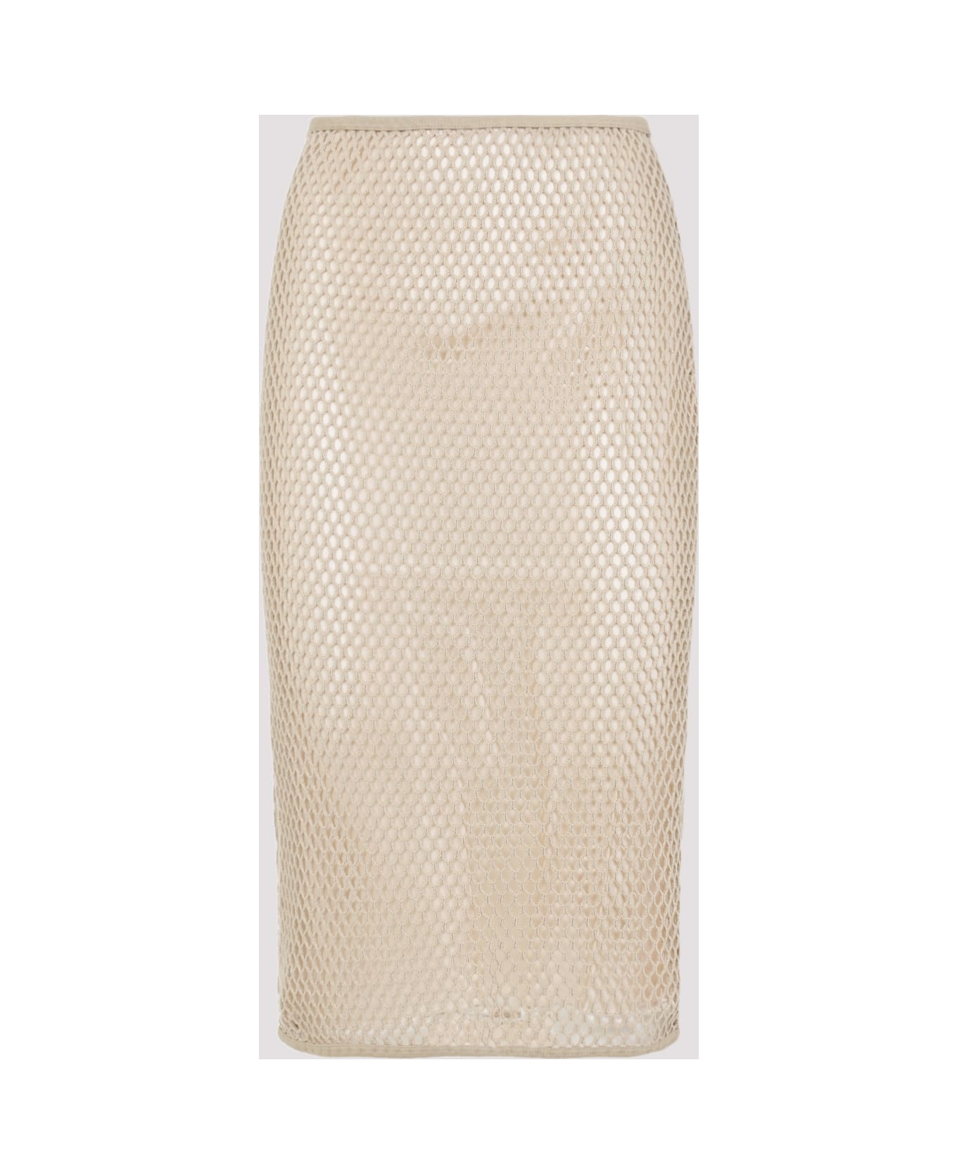 Cotton Midi Skirt - 3