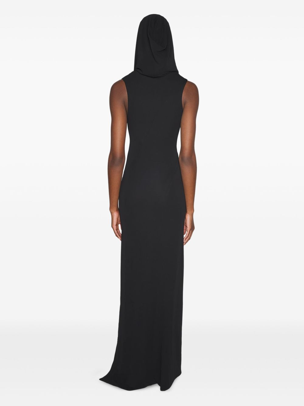 hooded maxi dress - 3