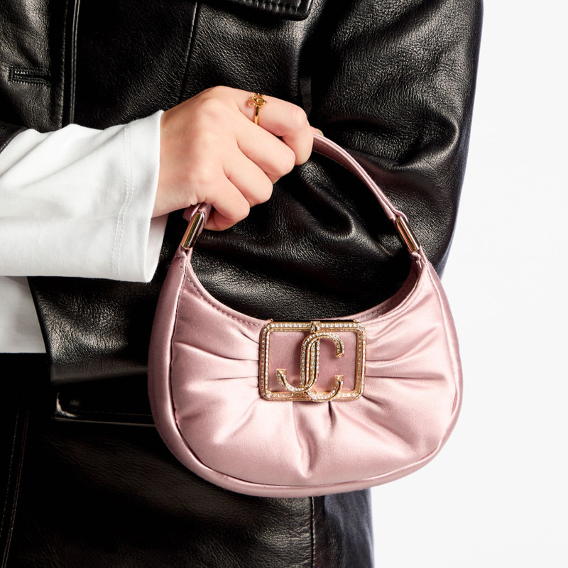 JIMMY CHOO Edie Hobo Mini
Rose Satin Mini Bag outlook