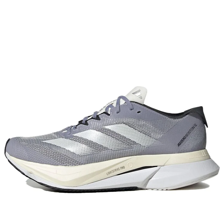 (WMNS) adidas Adizero Boston 12 'Silver Violet White' HQ2170 - 1