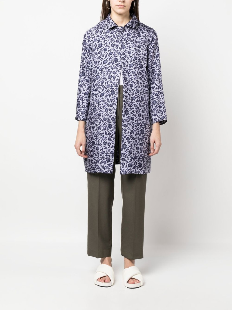 Aloe reversible silk coat 6