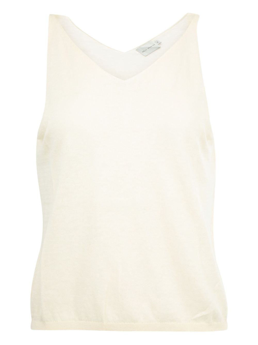 V-neck knit top - 2