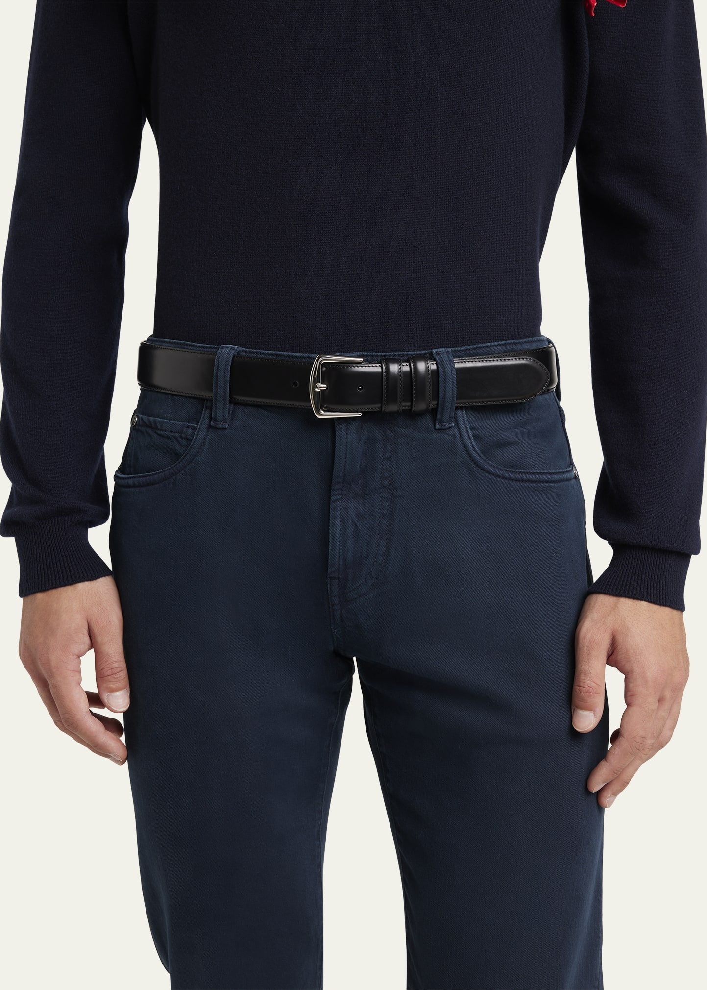 Men's Travis Calf Leather Belt - 2