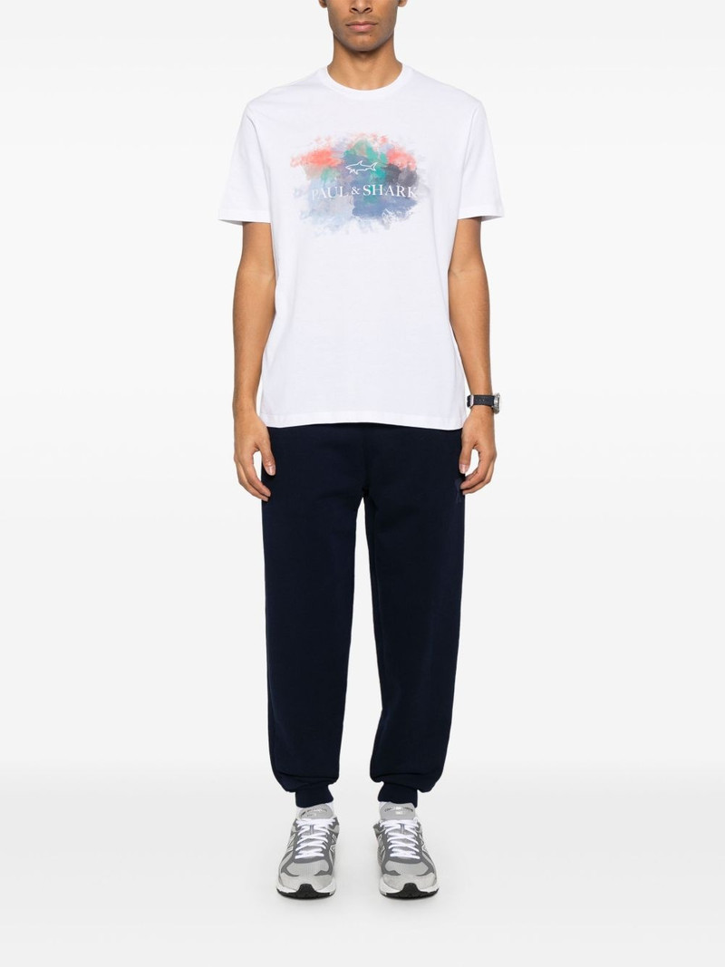 Paul & Shark logo-print T-shirt outlook