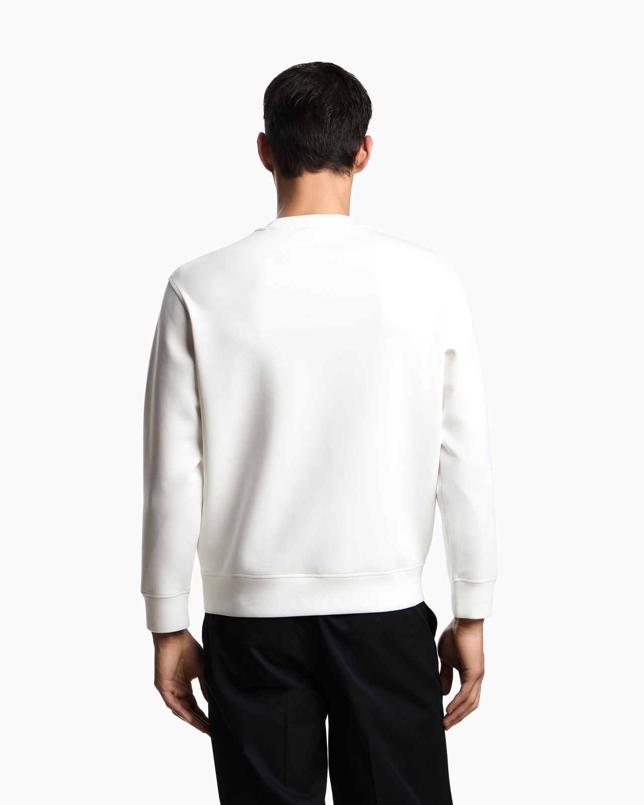 ASV JERSEY SWEATSHIRT WITH SUPER-EMBOSSED EA EMBROIDERY - 3