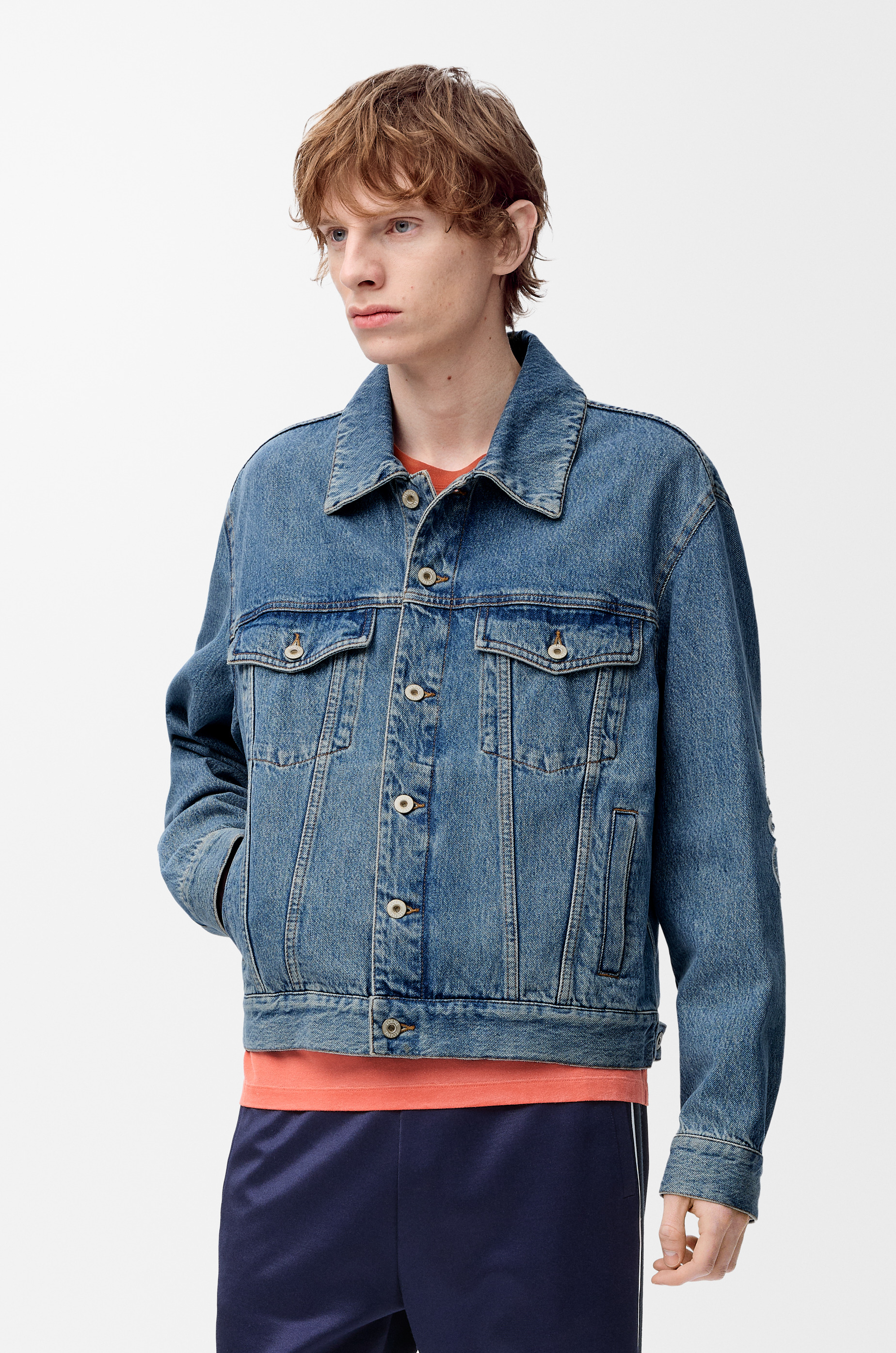 Anagram jacket in denim - 3