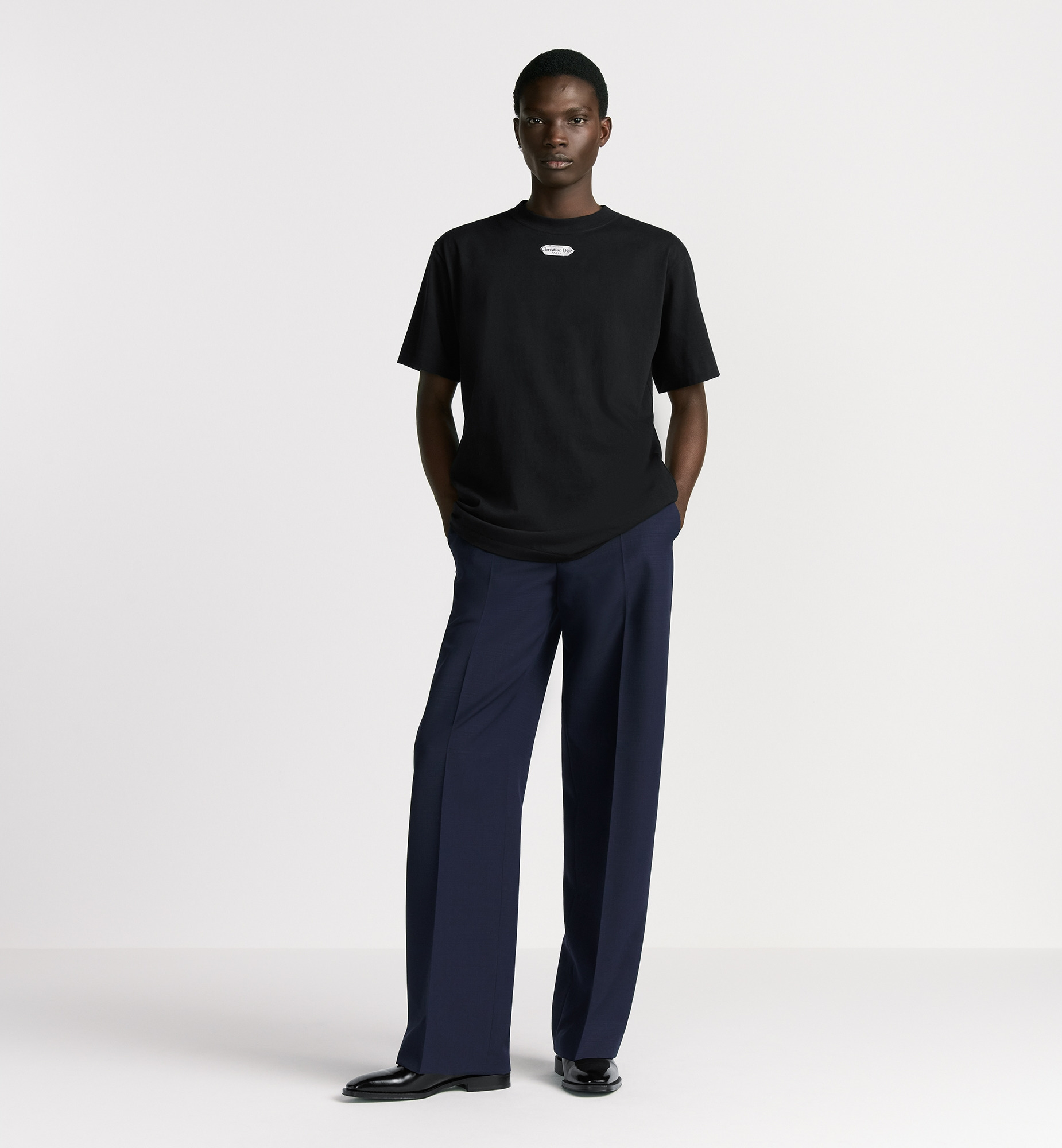 T-Shirt with Christian Dior Paris Tag, Relaxed Fit - 3