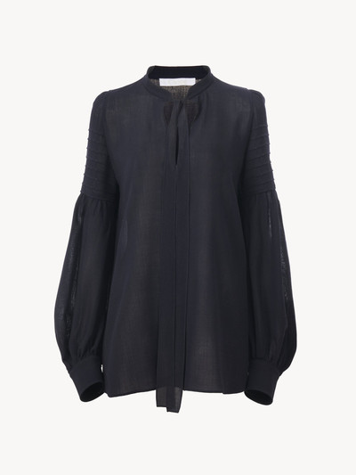 Chloé TIE-DETAIL TUNIC outlook