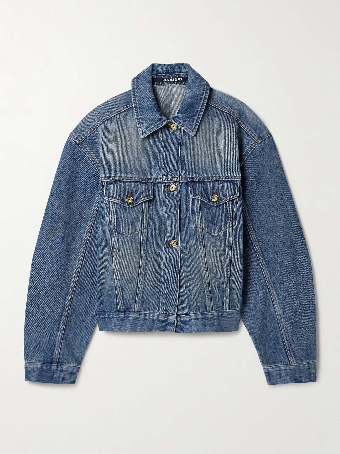 JACQUEMUS De-Nîmes denim jacket | netaporter | REVERSIBLE
