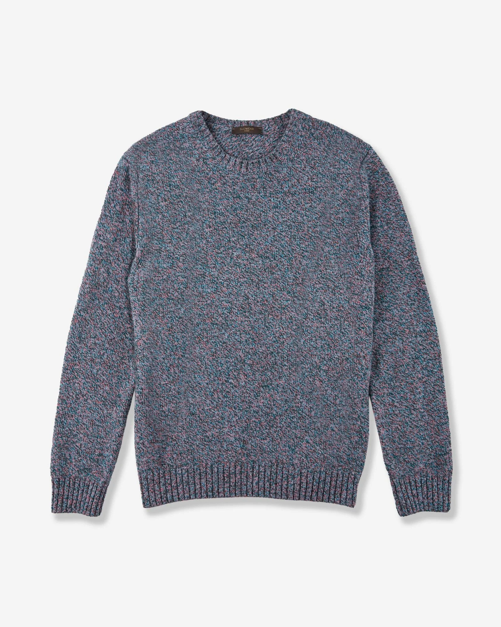 Slim fit Geelong wool crewneck sweater - 1