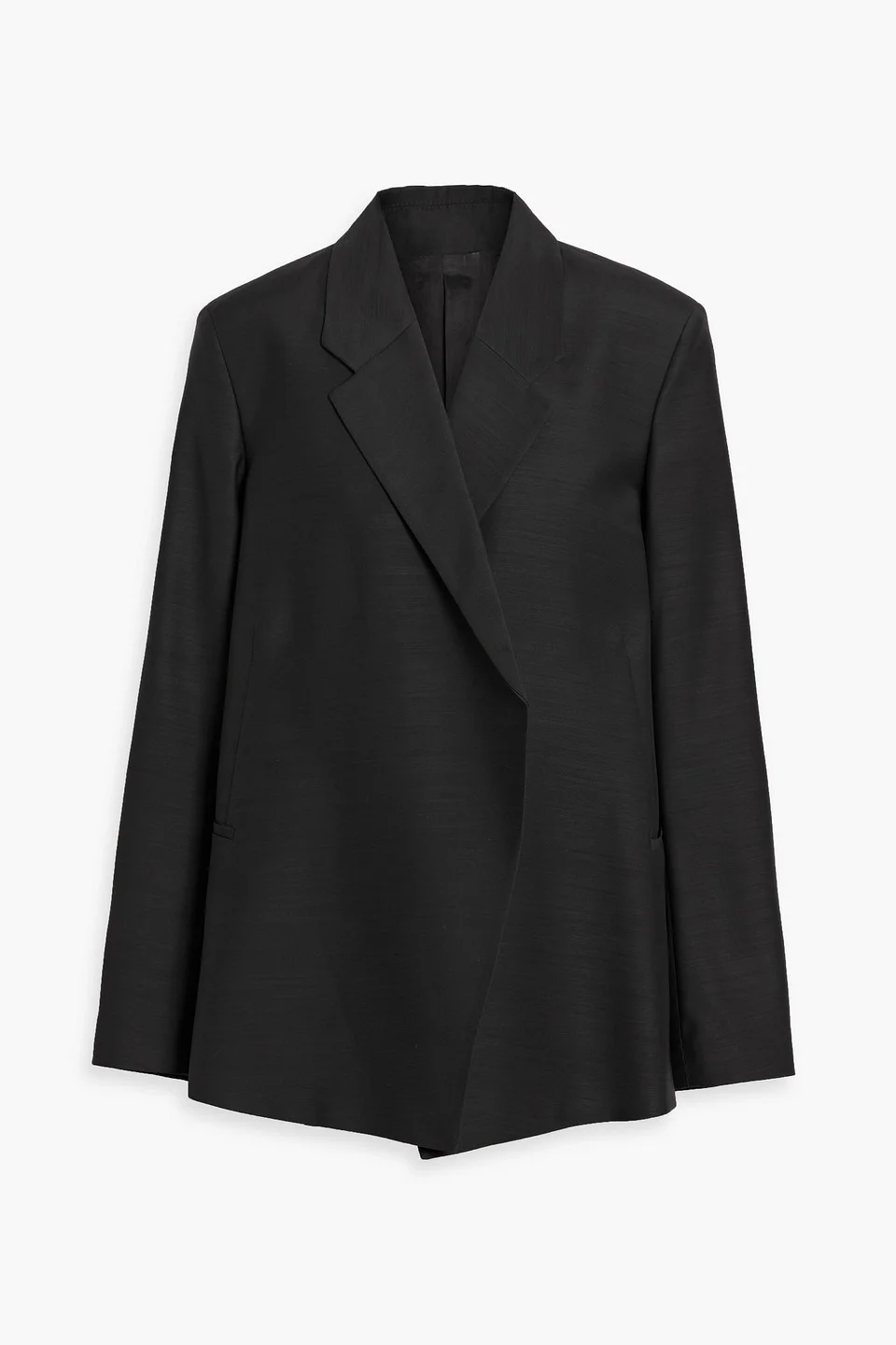 Polus wool and silk-blend crepe blazer - 1
