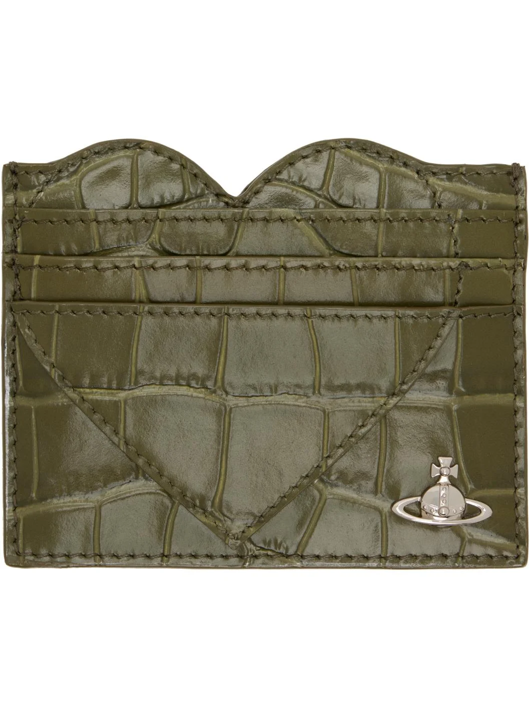 Khaki Heart Card Holder - 1