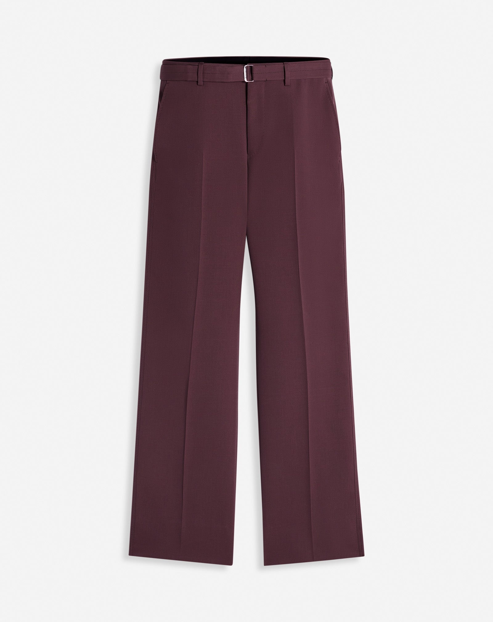SUIT PANTS WITH BELT - 1