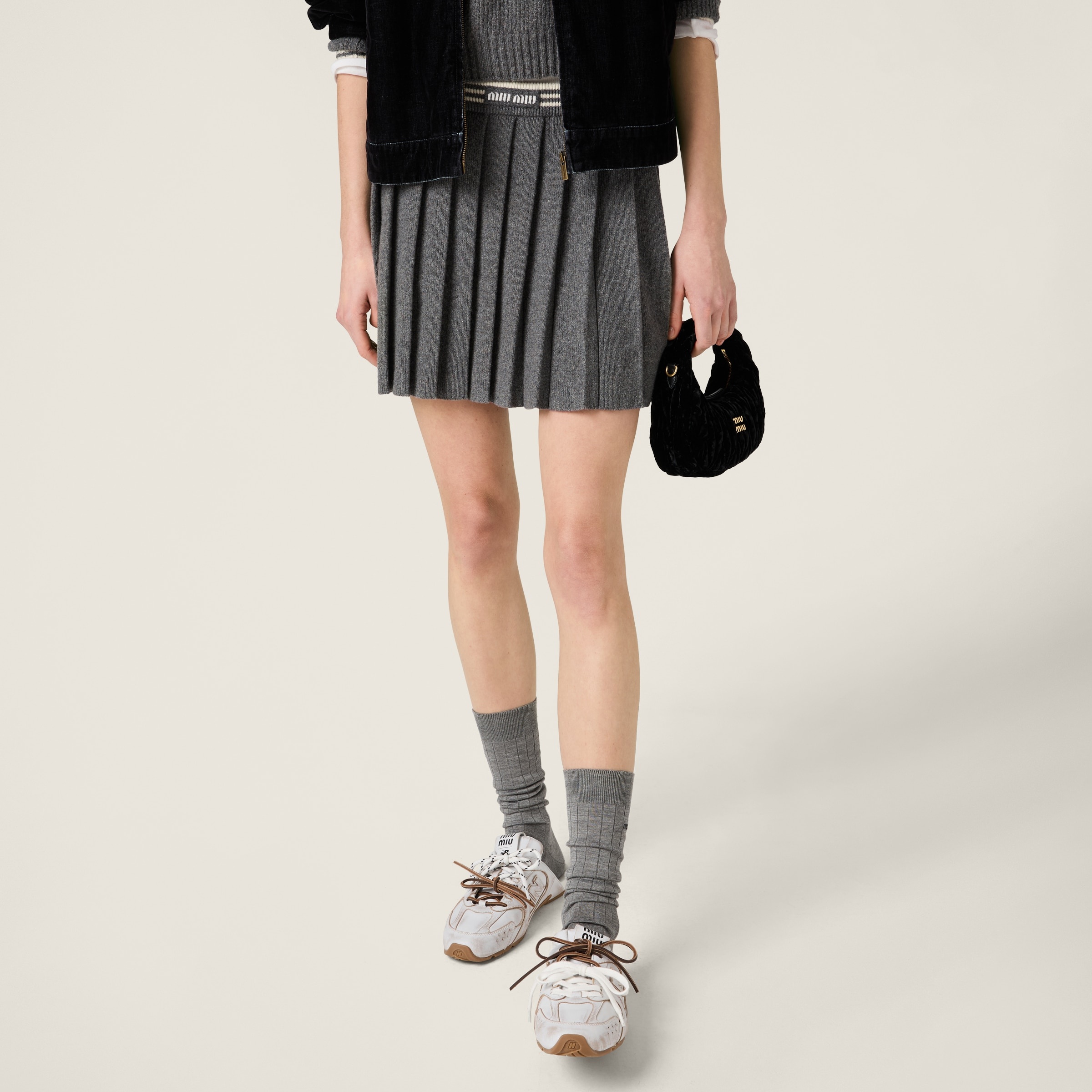Wool and cashmere skirt - 4