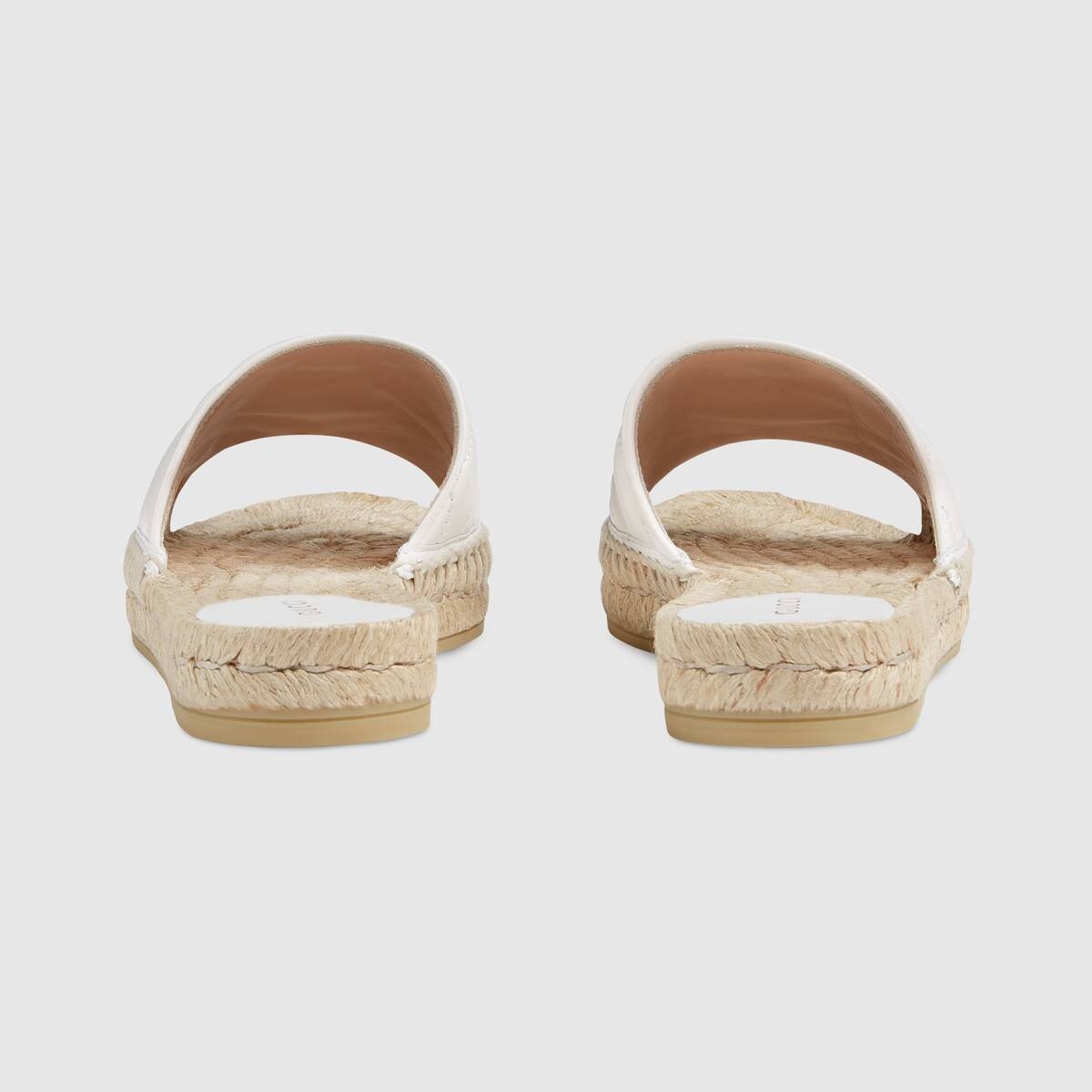 Leather espadrille sandal - 4