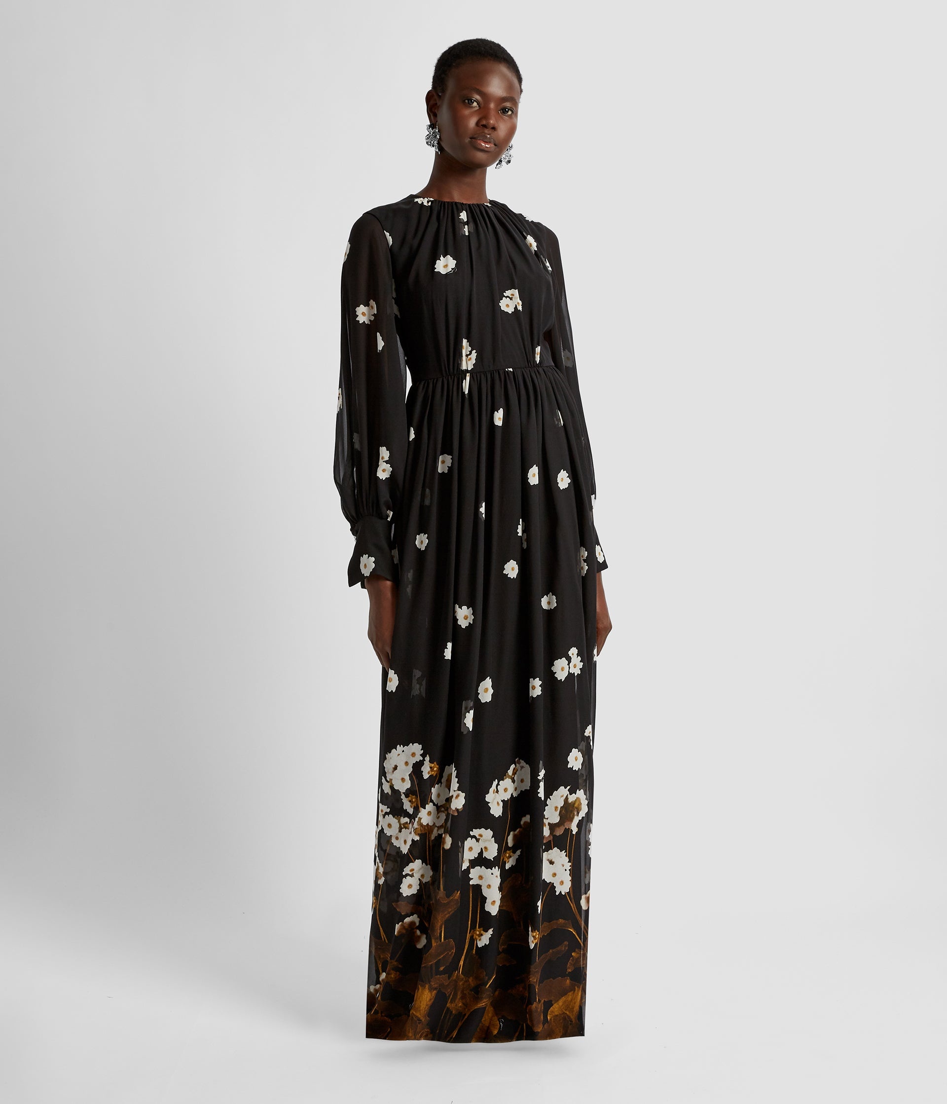 LONG SLEEVE GOWN - 4