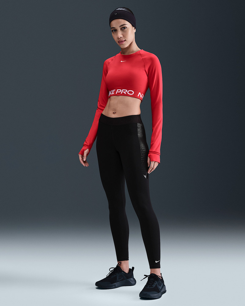 Nike Pro Women's Mid-Rise Full-Length Leggings 1