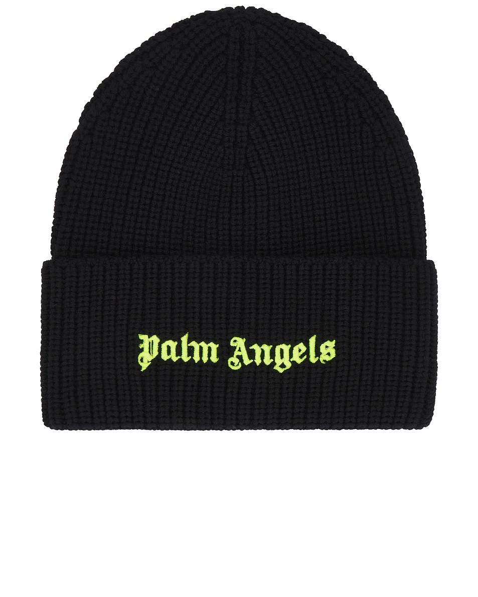 Classic Logo Ribbed Beanie - 1