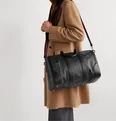 Leather-Trimmed Monogrammed Coated-Canvas Holdall - 12