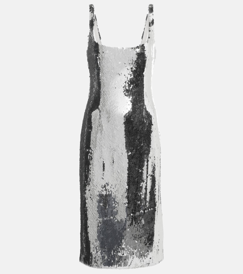Sequined midi dress - 1