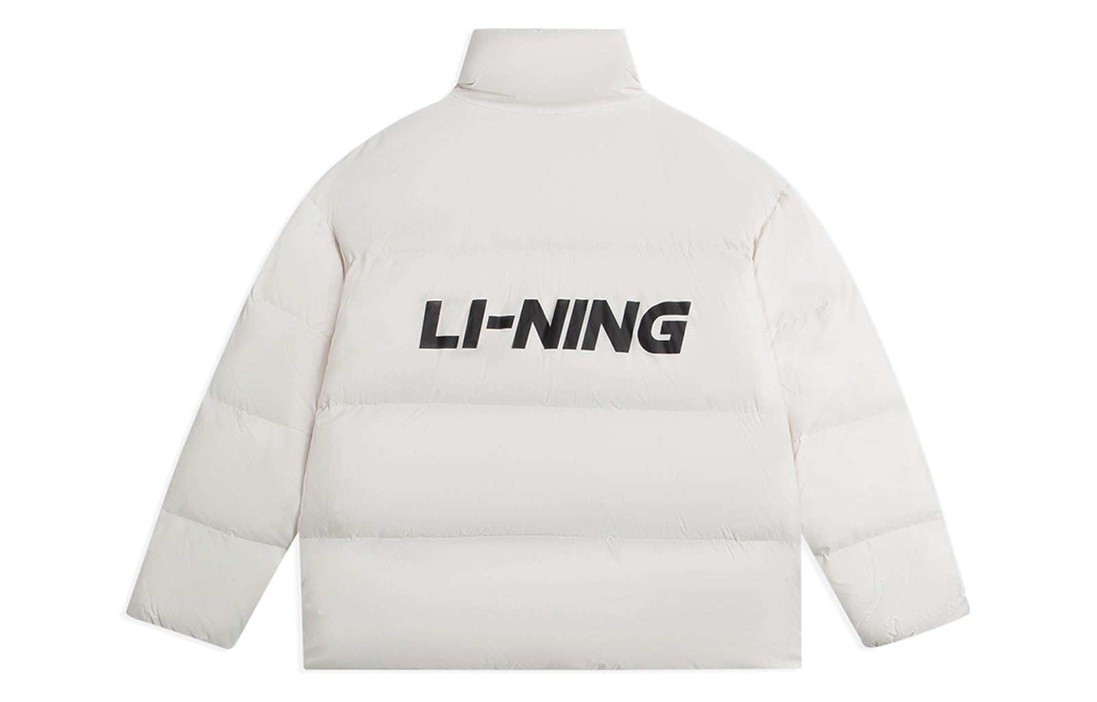 Li-Ning Graphic Short Down Jacket 'White' AYMS337-2 - 2