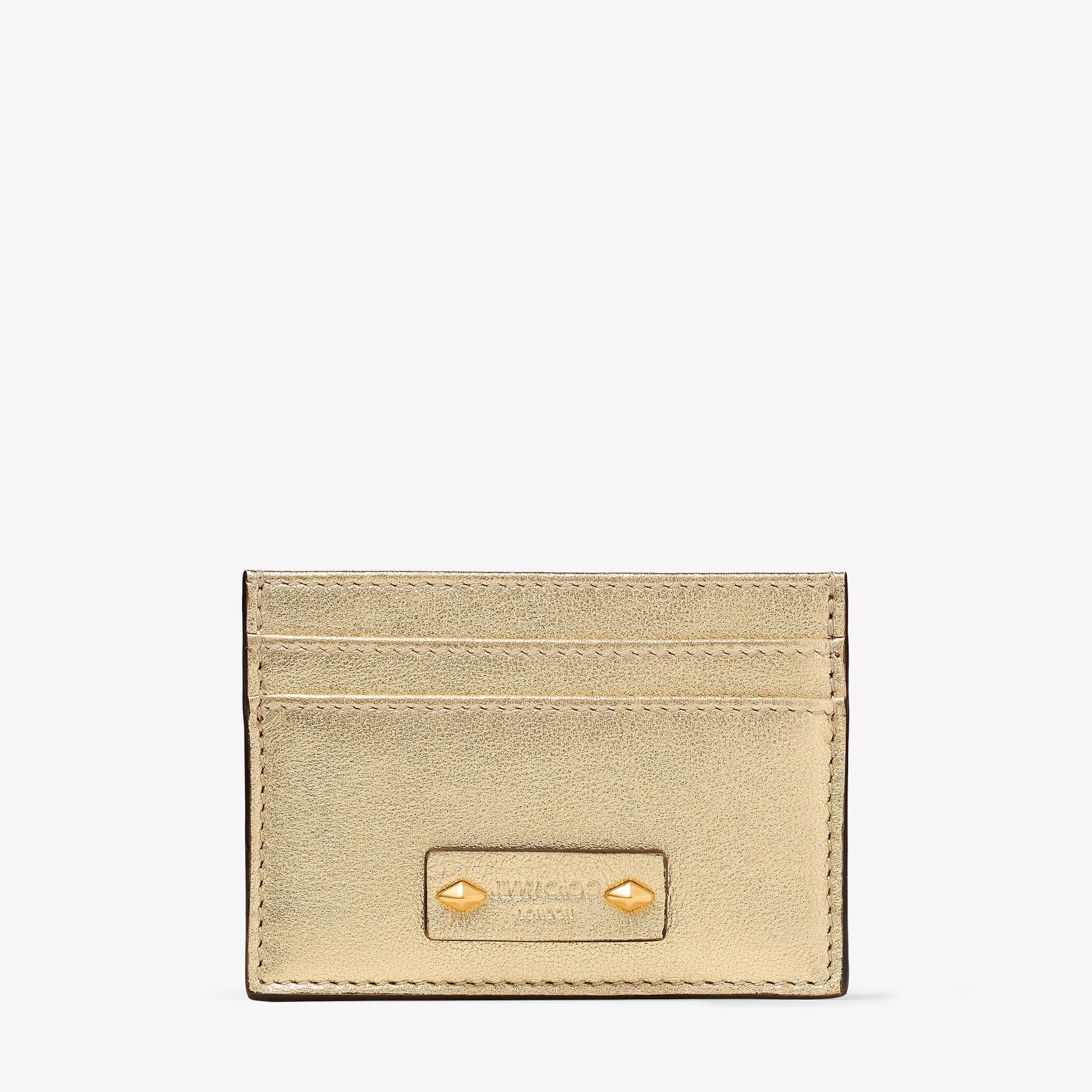 Umika
Gold Nappa Leather Card Holder - 1