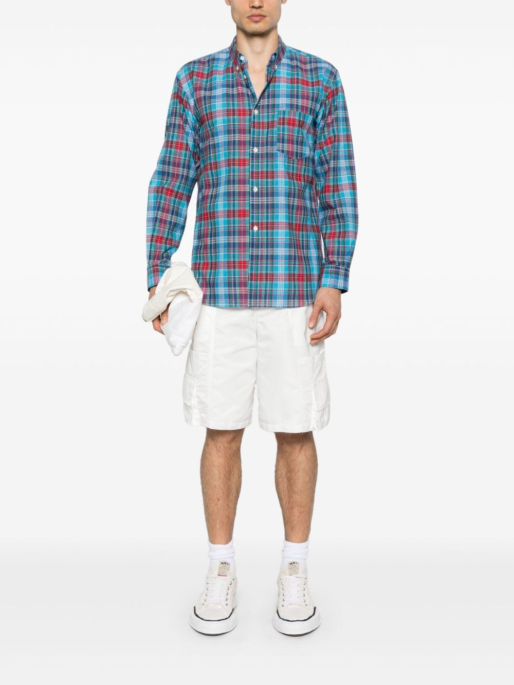 Tartan pattern shirt - 5