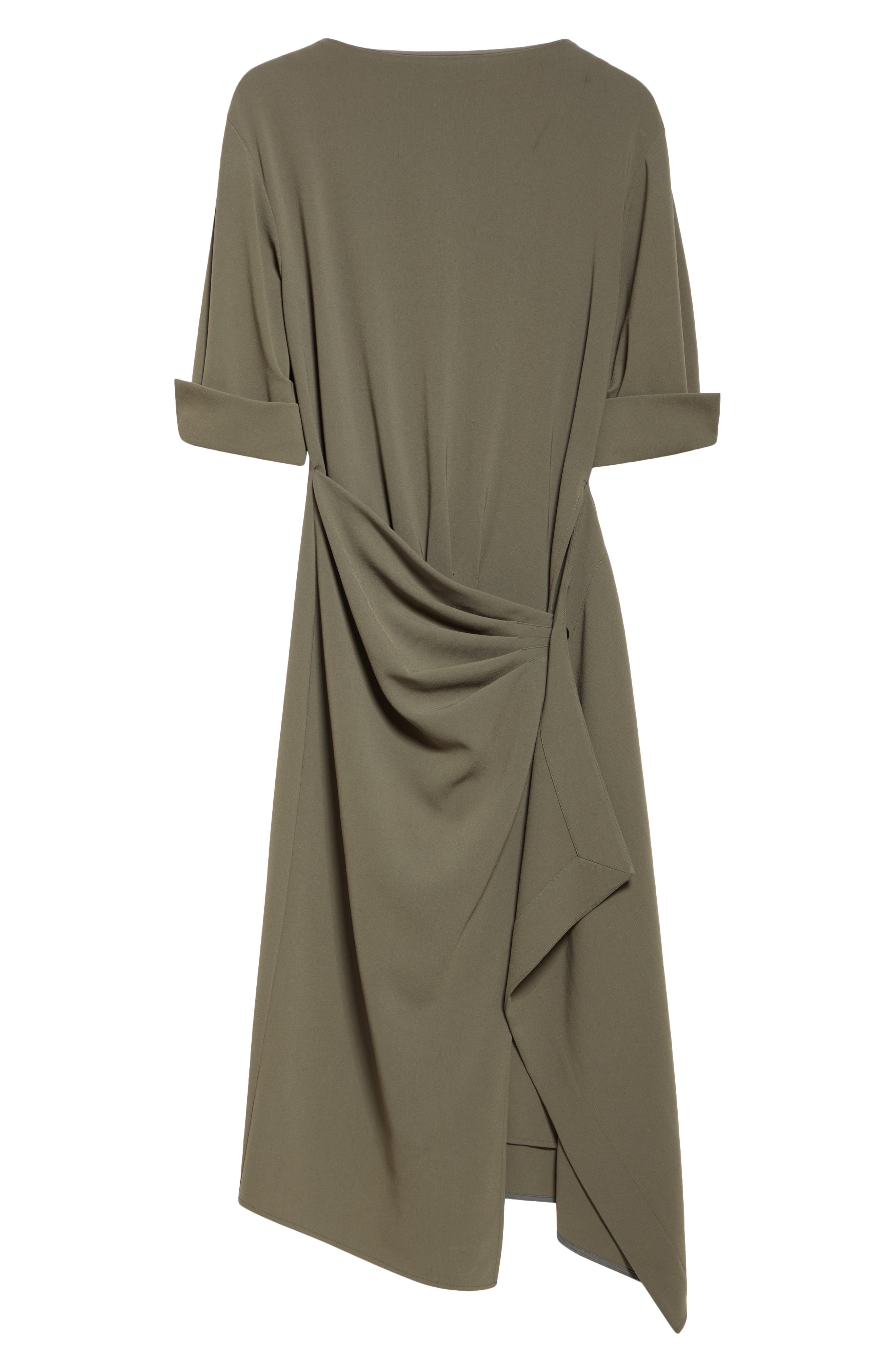 Proenza Schouler Maisie Matte Double Crepe Dress in Wood at Nordstrom - 5