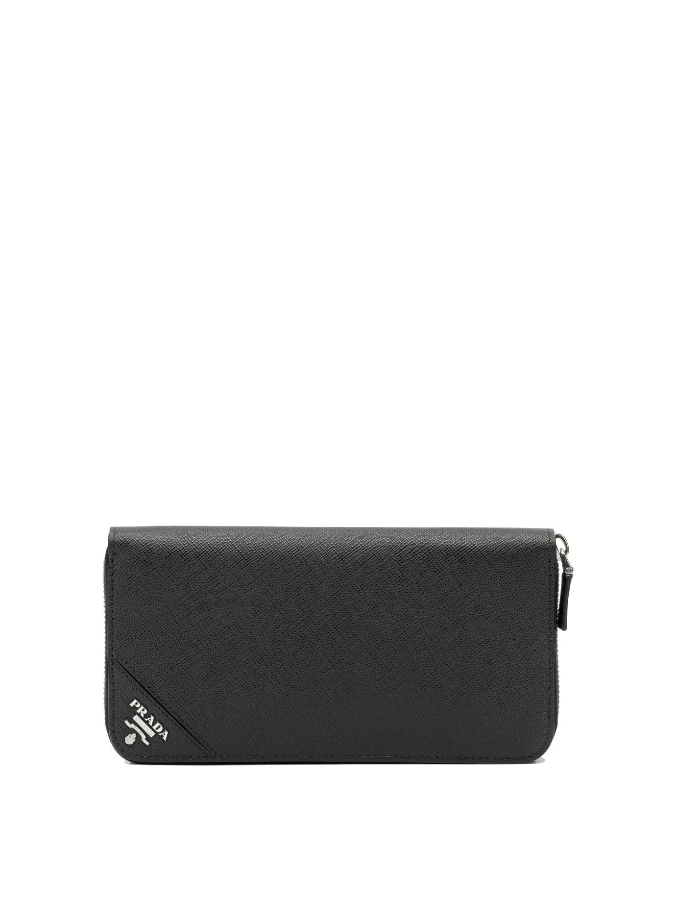 Prada Saffiano Leather Wallet Black Men - 1