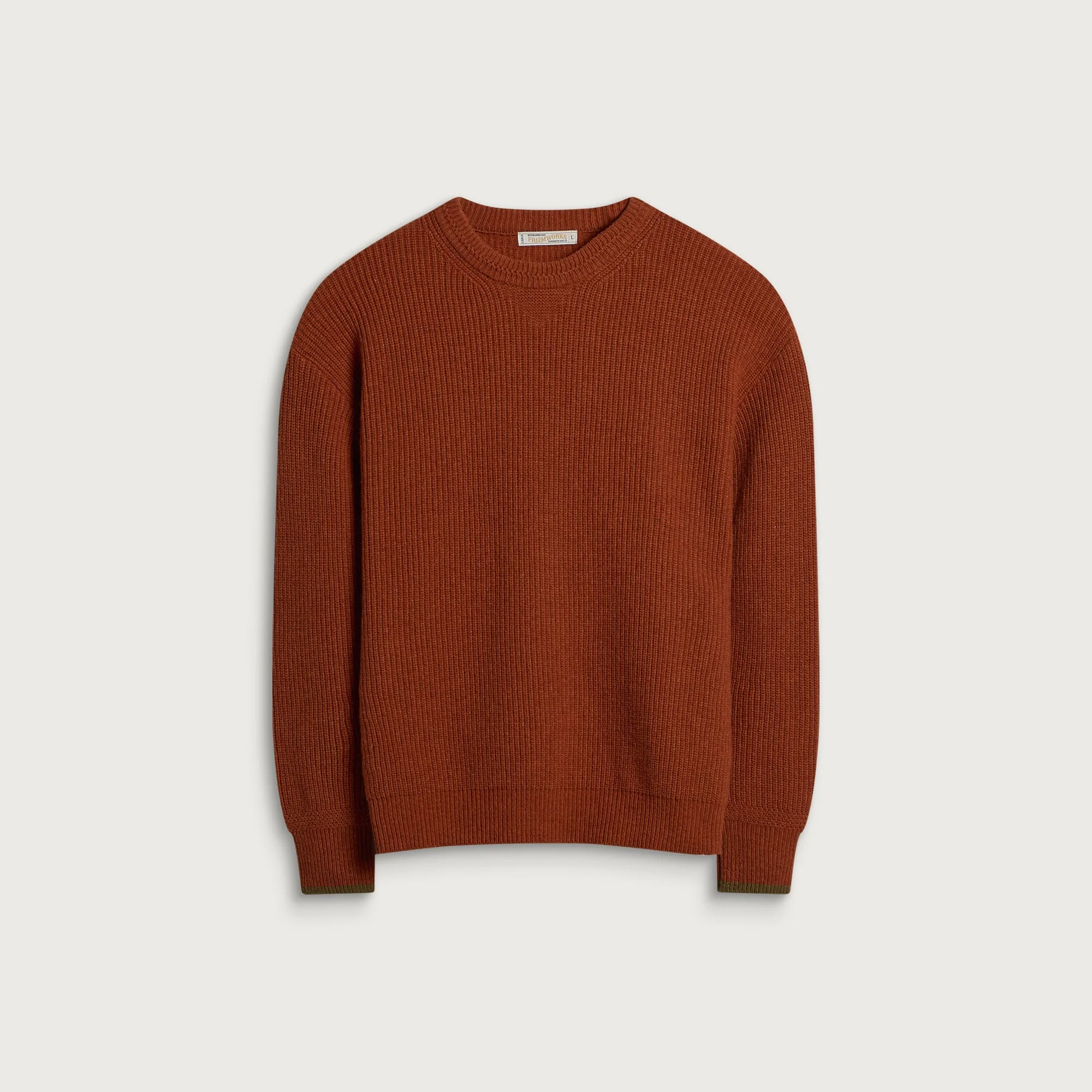 FrizmWORKS Patch Round Pullover Knit - 1