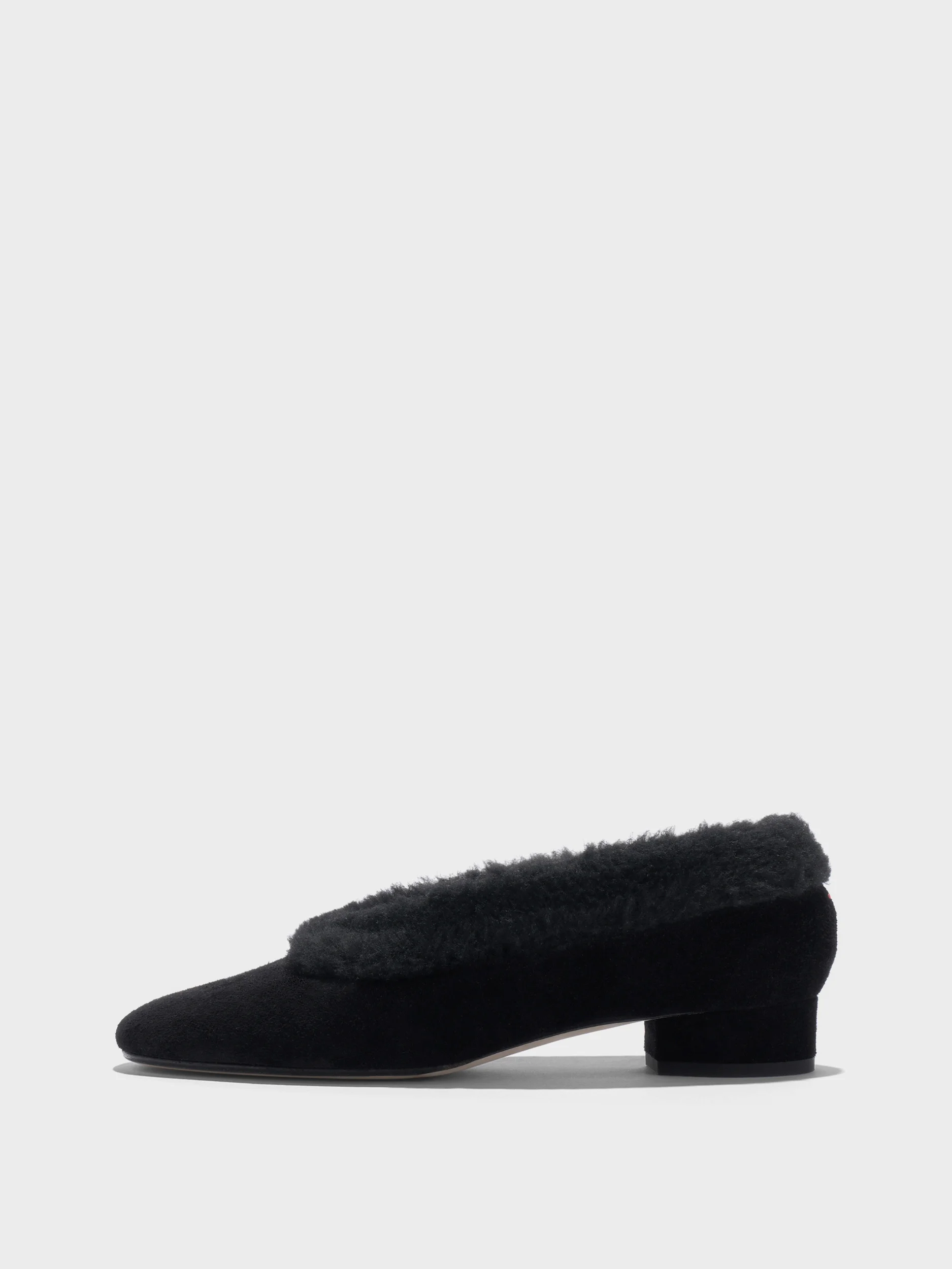 Delia Shearling Flats - 1