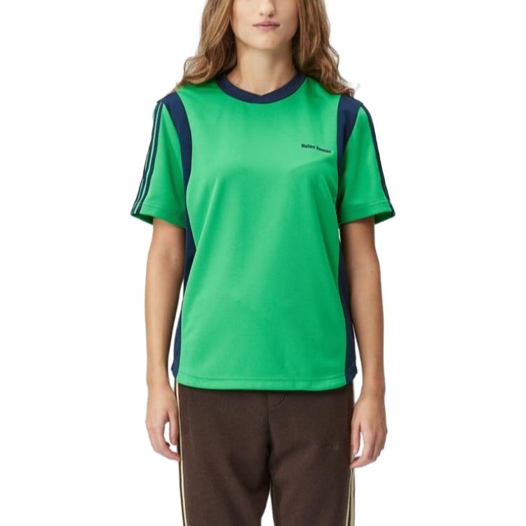 adidas x Wales Bonner Football Shirt 'Vivid Green' IT9782 - 3