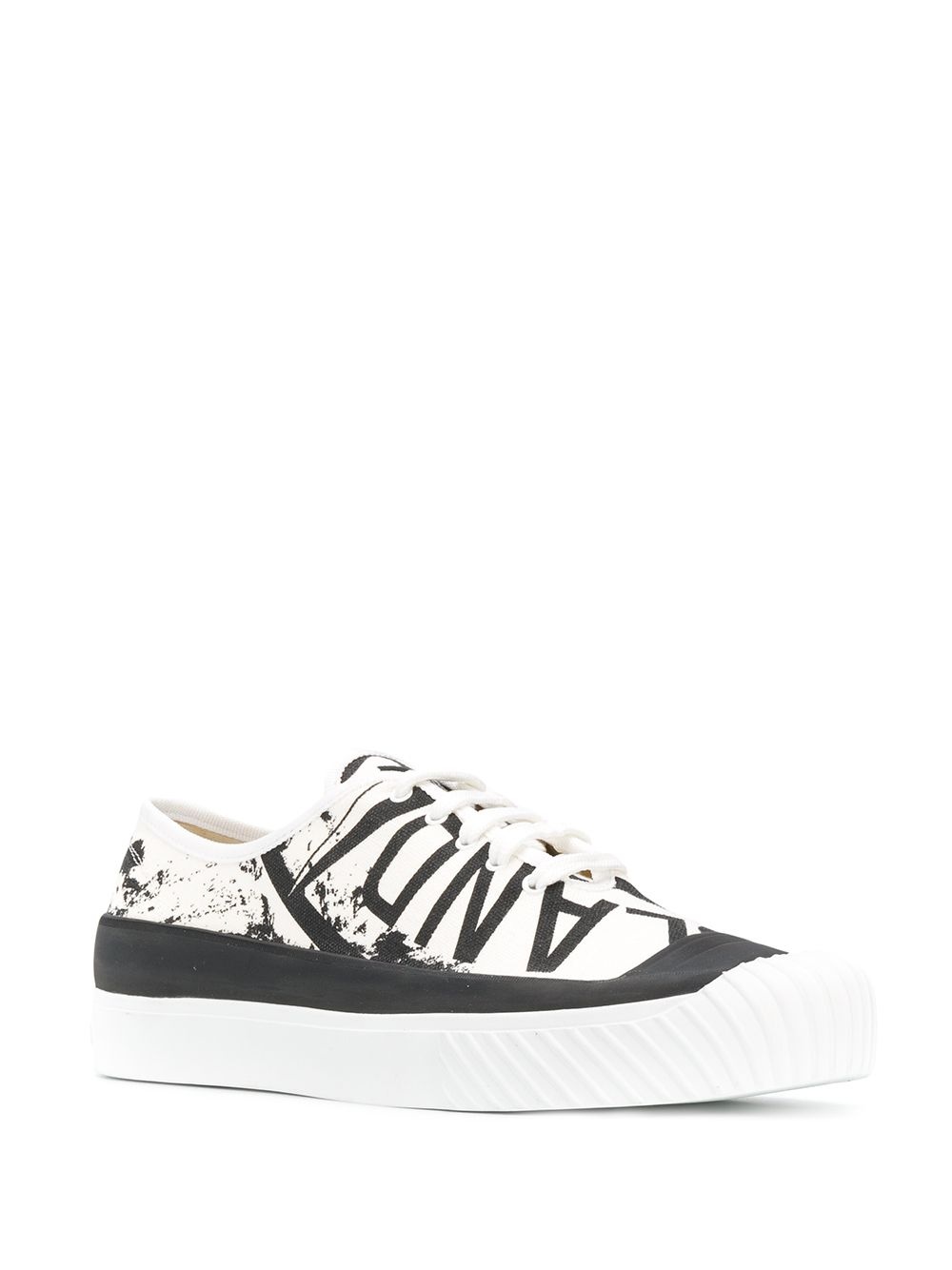 printed slip-on sneakers - 2