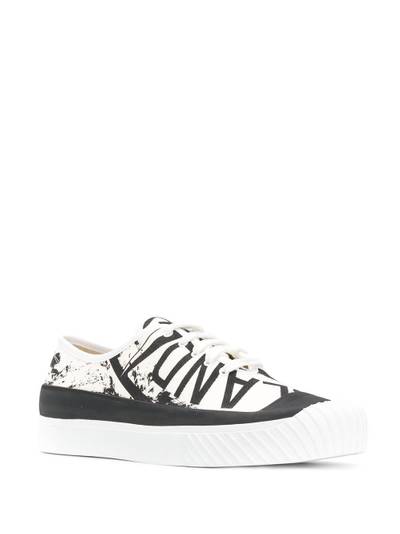 Stone Island printed slip-on sneakers outlook