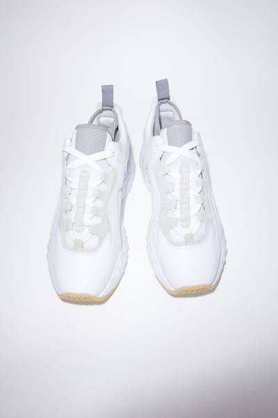 Acne Studios Manhattan Nappa sneakers - White/white outlook