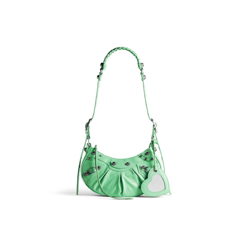 Women's Le Cagole Xs Shoulder Bag in Light Green - 1