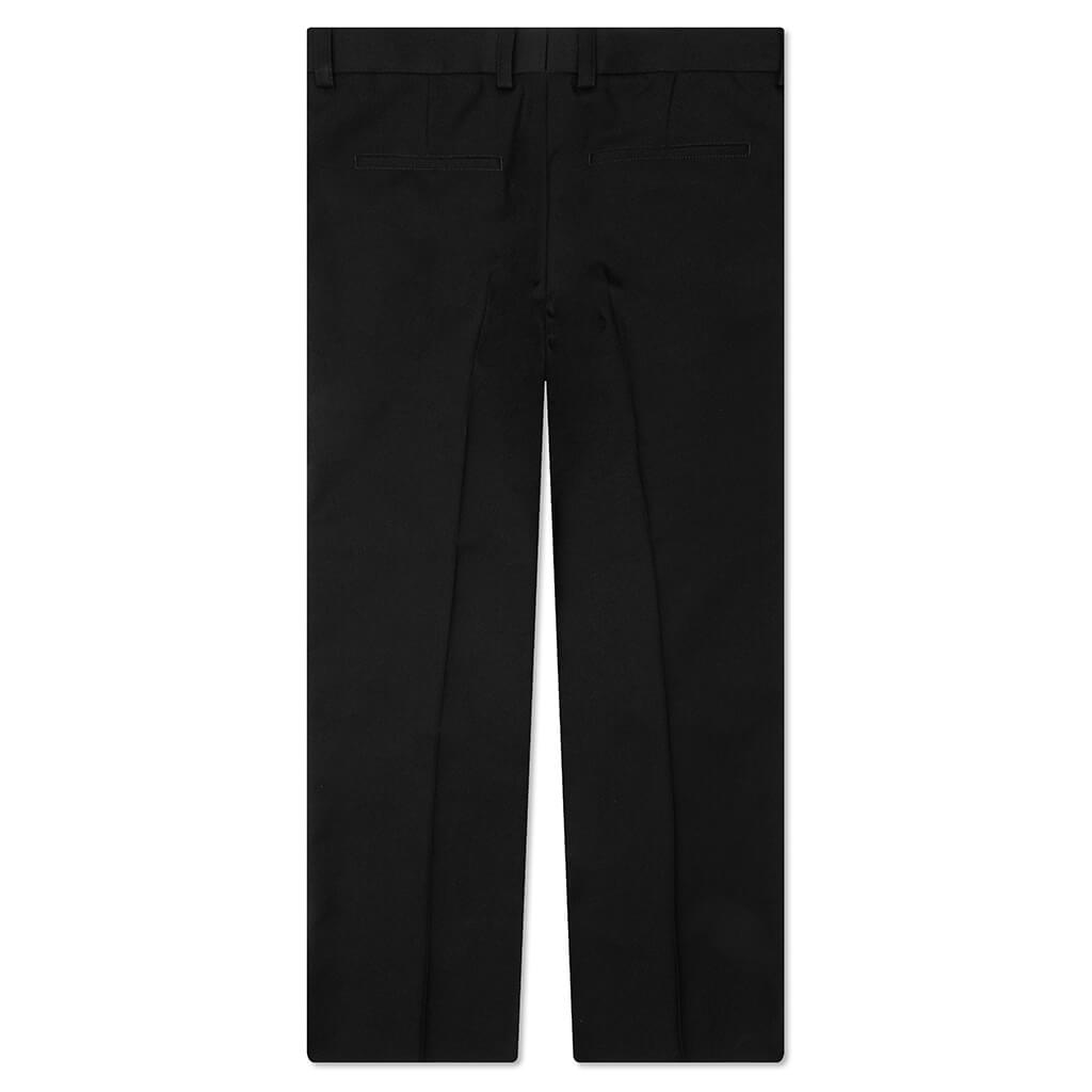 WIDE LEG FORMAL TROUSER - BLACK - 2